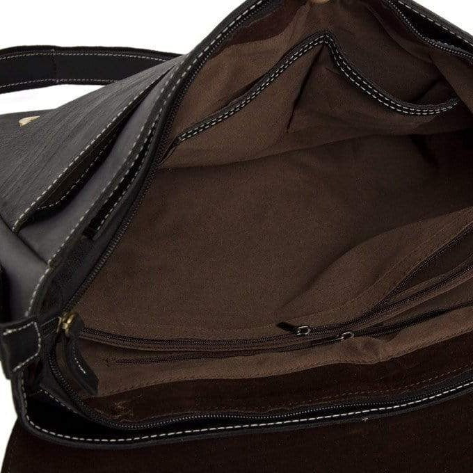 Genuine Leather Men's Backpack 15-17 Inch Laptop Bag Men Large Capacit –  LINDSEY STREET