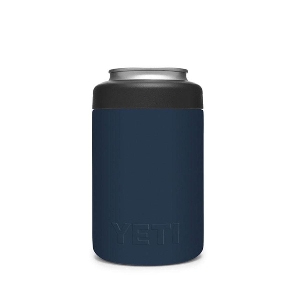 Laser Engraved Authentic Yeti Rambler 12 Oz. COLSTER SLIM Can Insulator  Navy Stainless Steel Personalized Vacuum Insulated YETI 