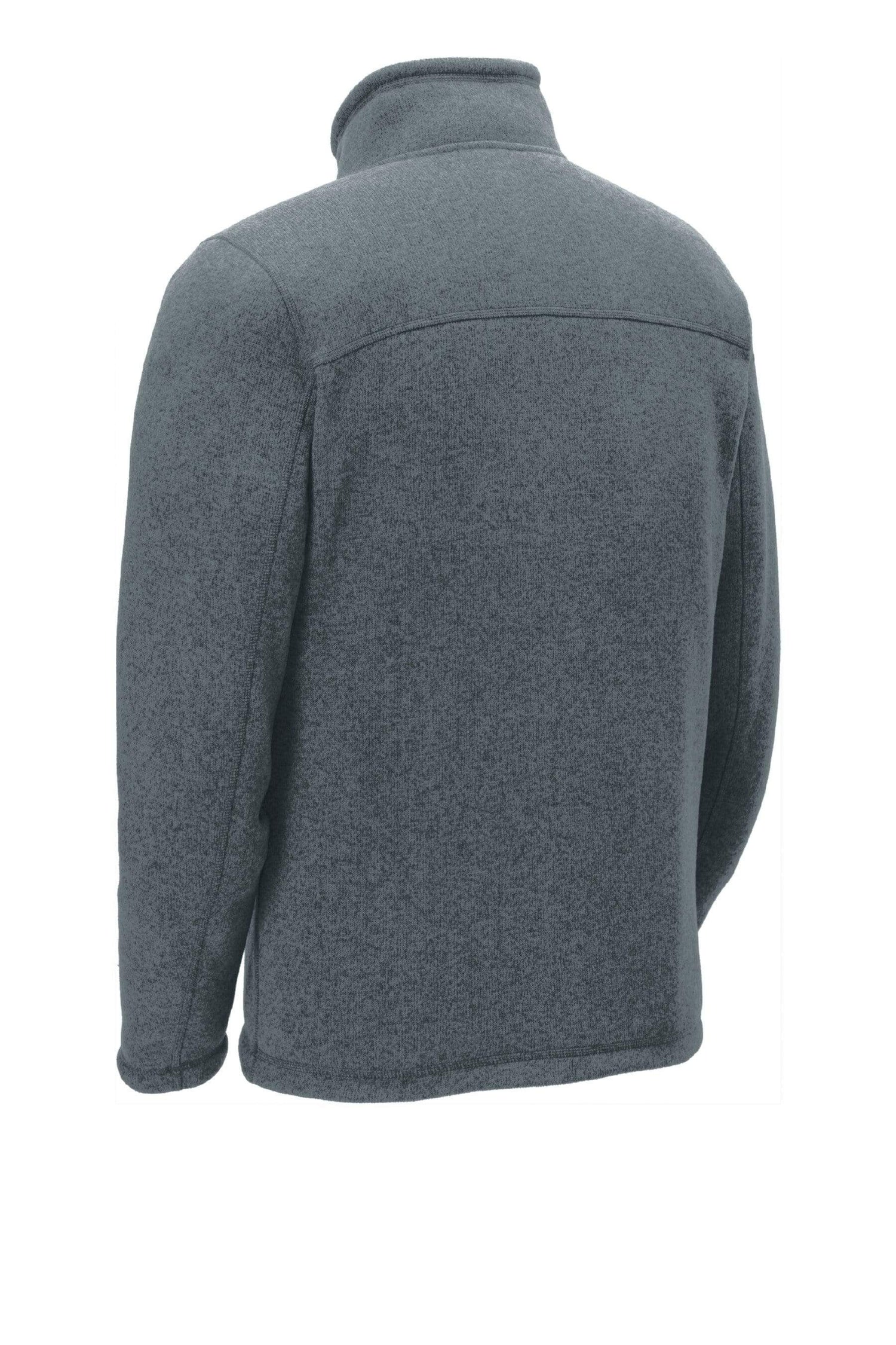 Branded North Face Sweater Fleece Jacket Black Heather